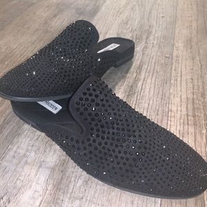 Steve Madden jeweled loafers